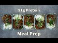 Meal Prep For The Week In Under An Hour | Beef Stir Fry Recipe