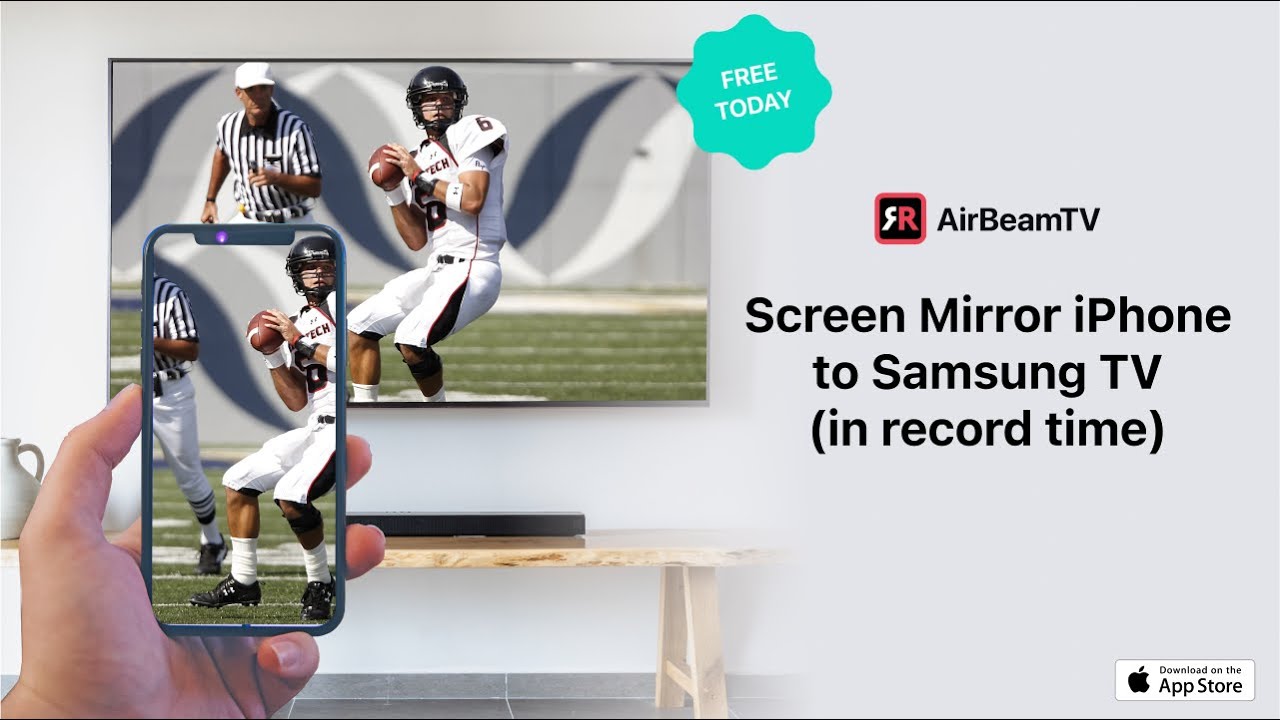 Mirror Your Iphone Or Ipad On A Samsung Tv Screen Airbeamtv