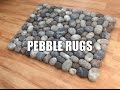 Felt Stone Pebble Rugs