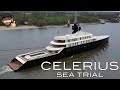 Super Yacht LIVA frist Sea Trial - Abeking and Rasmussen shipyard