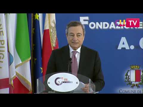 Draghi: "Pnrr fondamentale per ridurre il divario tra Nord e Sud, ormai fermo a 40 anni fa"