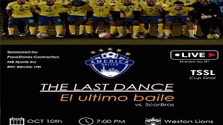 TSSL Open Cup Final: America United vs Scar Bros