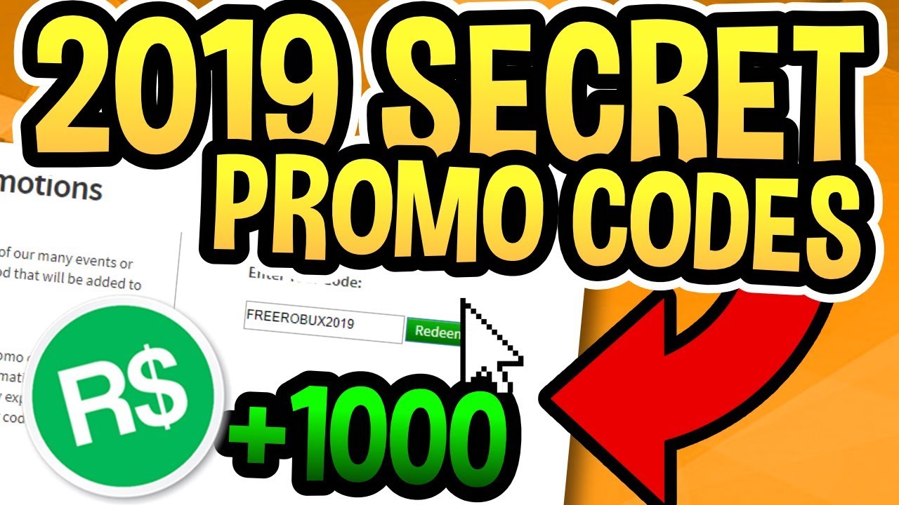2019 Secret Promo Codes That Are Coming Roblox Youtube - roblox all secret promo code 2018