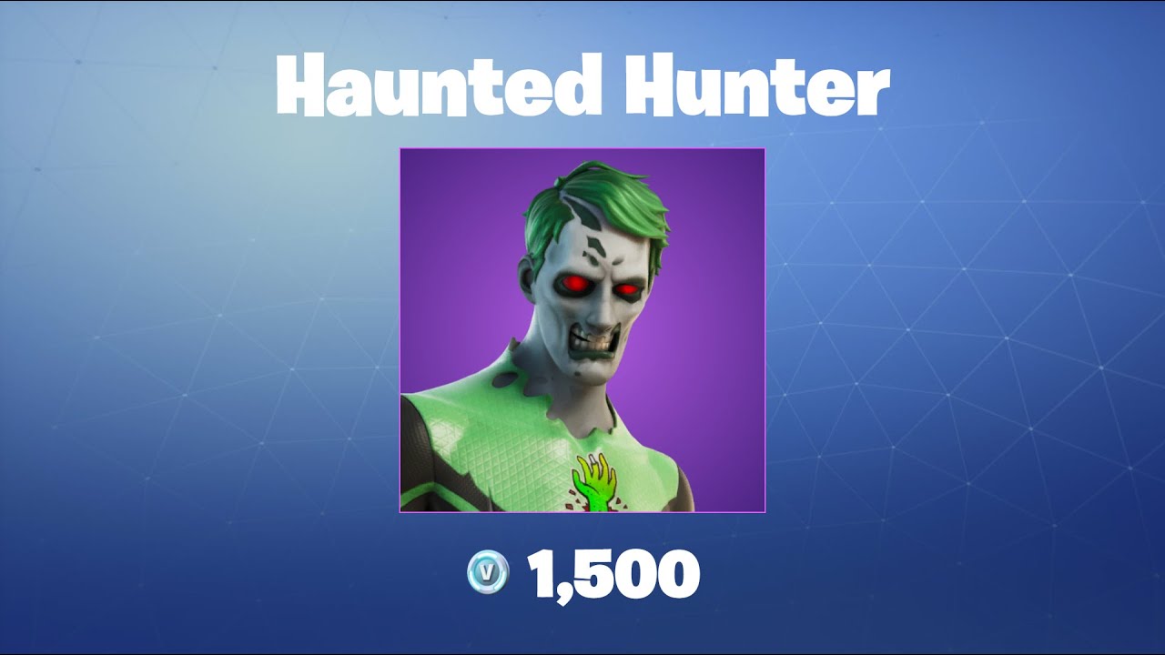 Haunted Hunter | Fortnite Outfit/Skin - YouTube