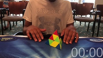 8.72 Official Pyraminx Average! | 3rd Coast Cubing 2019
