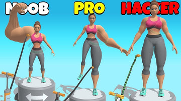 NOOB vs PRO vs HACKER - Body Morph Race