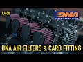 XJ650 Build Part 25 -  DNA Air Filters / Carb install