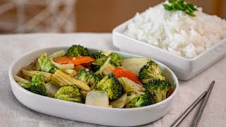 Indonesian Mixed Vegetables - Vegetarian Cap Cay Recipe