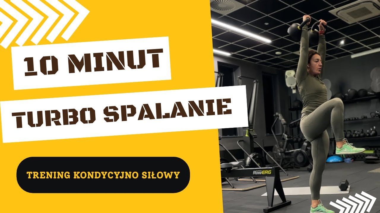 TURBO SPALANIE I 10MIN TRENING ODCHUDAJĄCY