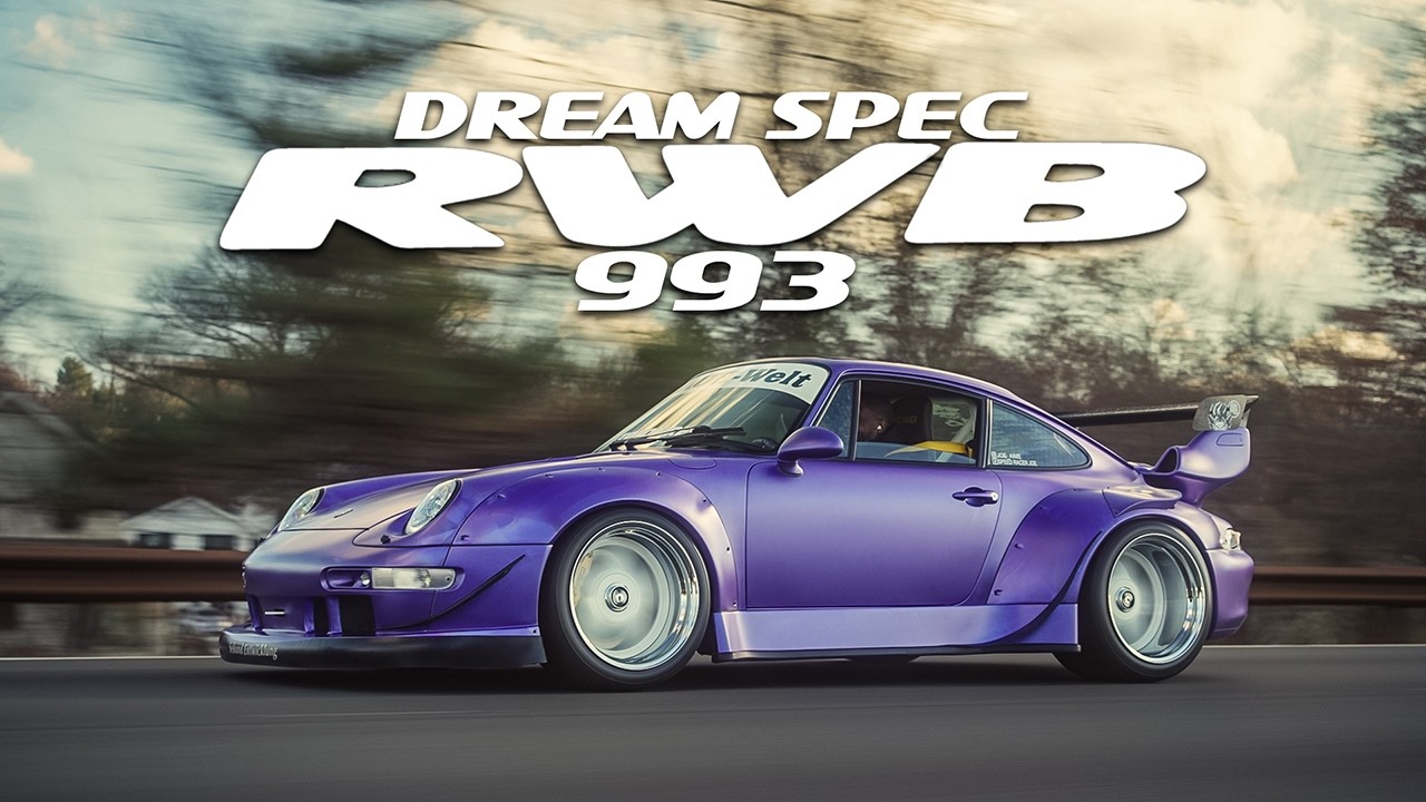 RWB 993 パープルメタリック ポルシェ PORSCHE this RWB Porsche 993 has an interesting story - YouTube