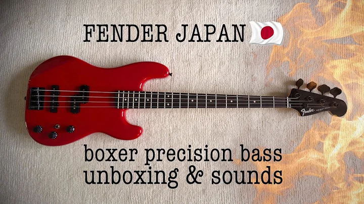 New Fender Japan Bass Unboxing And Sounds