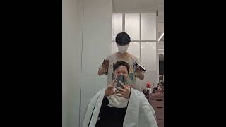 [Eng Sub] Hobi Getting A Haircut From Jimin😭Jhope On Instagram Story 231229 #Jhope #Bts #Hobi #Jimin