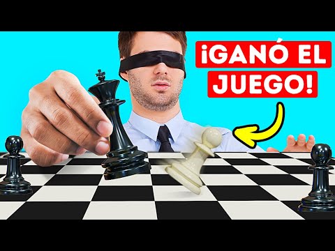 Video: ¿Dónde jugar al ajedrez con los ojos vendados?