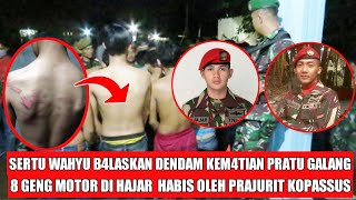 BEGINILAH JIKA BERURUSAN DENGAN KOPASSUS!!!! 8 GENG MOTOR DILARIKAN KE UGD