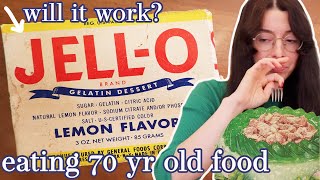 Making 1950s Jello Molds with REAL 1950s Jello! (SAVORY &amp; sweet) | 20th c. Food History