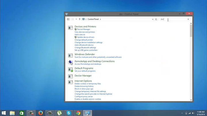Windows 8.1 How to Update drivers
