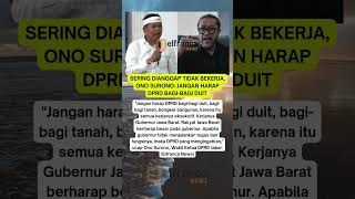 Download Lagu Ono Surono Tegaskan Tugas DPRD Mengingatkan Gubernur MP3