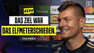 "Glauben immer bis zum Ende dran." - Kroos und Guardiola zur Partie | UEFA Champions League | DAZN