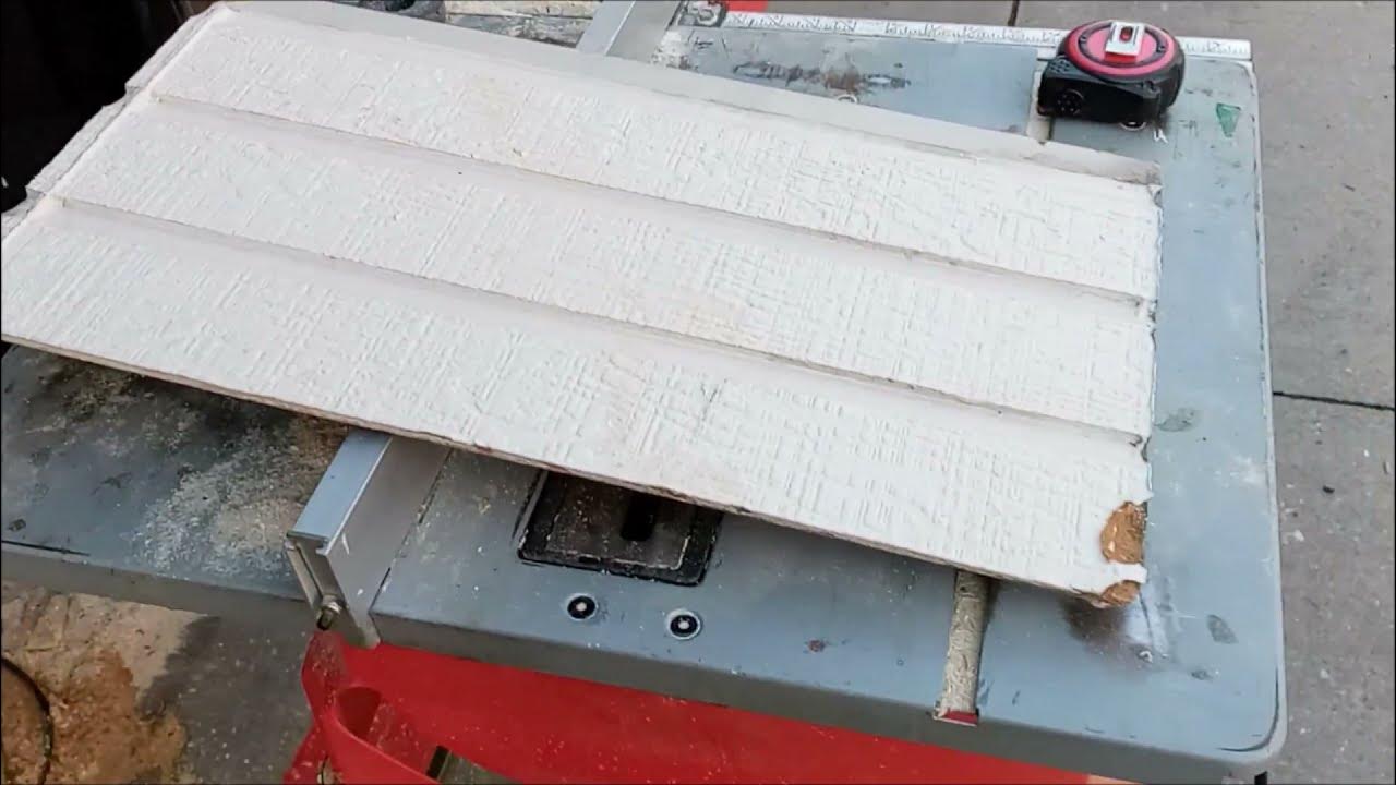 REPLACE THE MASONITE SIDING ON YOUR HOUSE YouTube