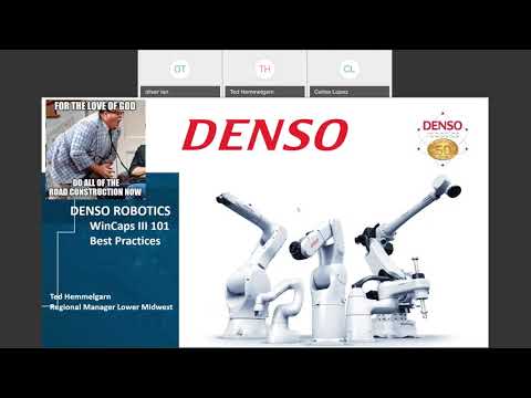 DENSO Robotics: How to Create a Simple Program Using Our Best Practices in WINCAPS