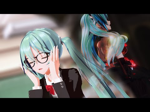 【初音ミクMMD】シンデレラ（Giga First Night Remix)