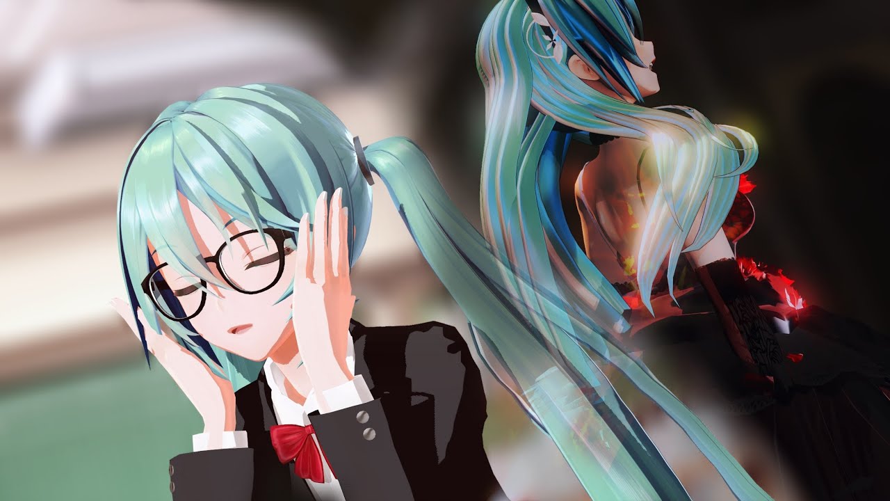 【初音ミクMMD】シンデレラ（Giga First Night Remix)