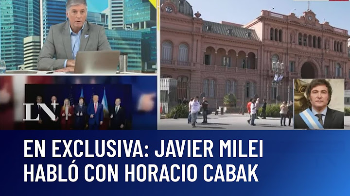 En instantes, Javier Milei recibe al Titular del Banco Mundial