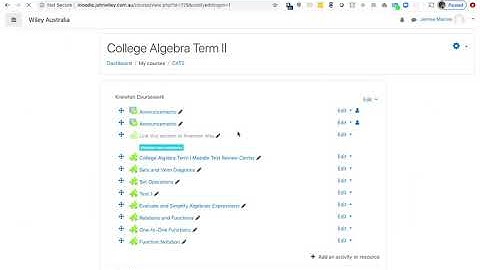 Copy Course in Alta and Moodle for the New Term