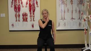 Seated Lateral Neck Stretch