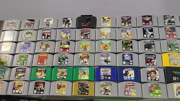 N64 games priced/cleaned and just put on the shelves this morning.