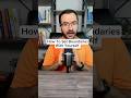 How To Set Boundaries With Yourself