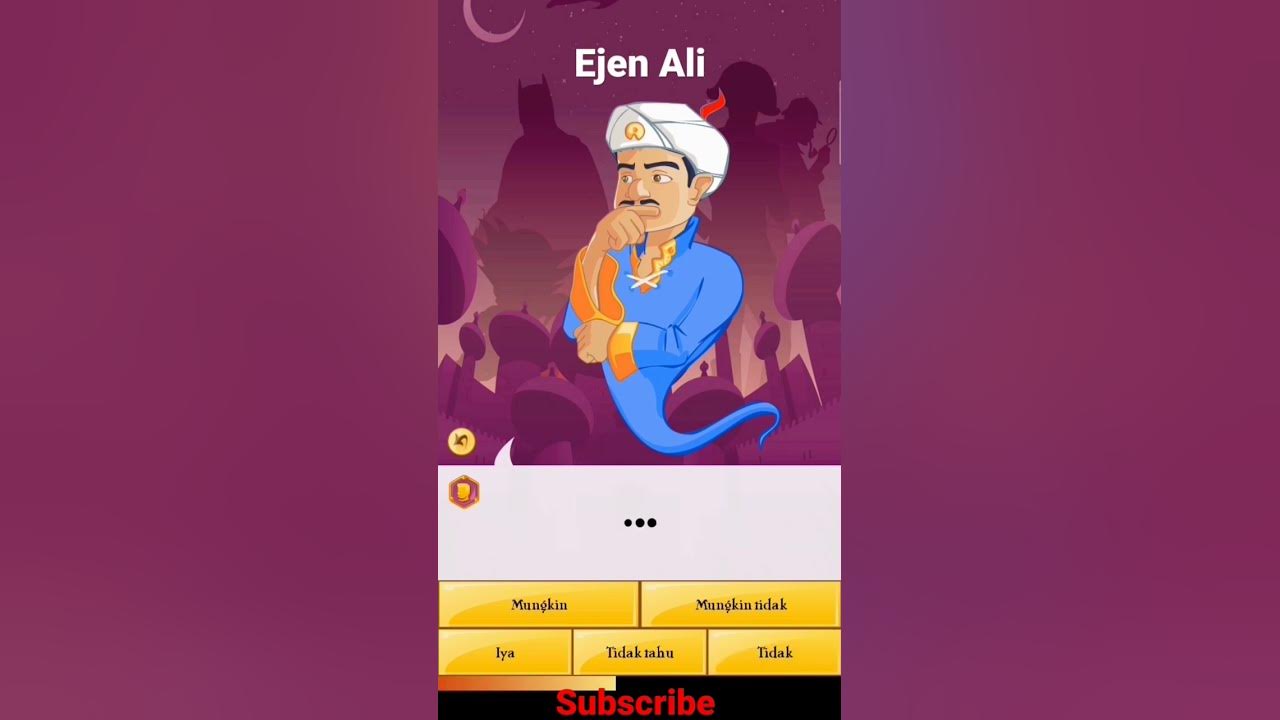 Apakah jin ini bisa menebak Ejen Ali??#akinator #ejenali