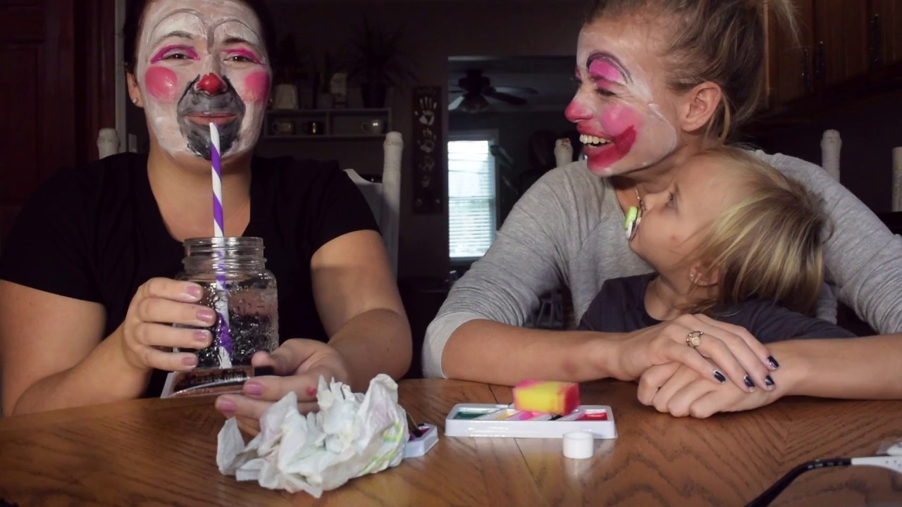 Uncensored Moms Clown Face