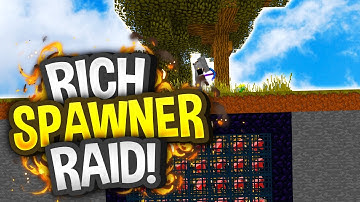 FIRST RICH SPAWNER RAID!  | Minecraft FACTIONS #578