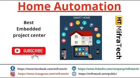 Home Automation System -Mifratech#besthardwareproject#bestEmbeddedproject#bestimageprocessingproject