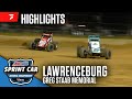 Greg Staab Memorial | USAC Sprints at Lawrenceburg 10/10/25 | Highlights
