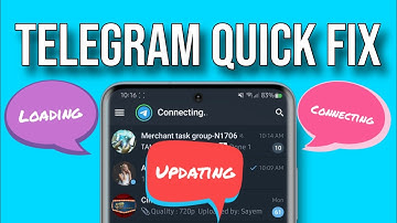 Telegram Quick Fix: Connecting Issues, Loading, Updating || Tech Wash