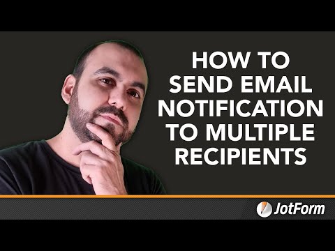 Video: Hur Man Skickar E-postaviseringar