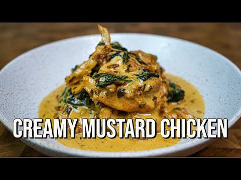 Creamy Mustard Chicken  The Tastiest Recipe