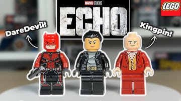 Custom LEGO Marvel ECHO Showcase! (Kingpin, Daredevil & Echo!)
