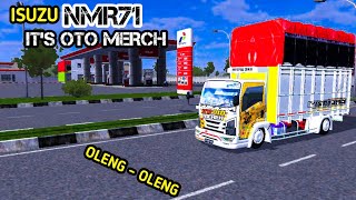 MOD BUSSID TERBARU ISUZU NMR71 IT'S OTO MERCH