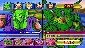 Antiheroes VS DBZ Villains (COM VS COM) - Dragon Ball Z Budokai Tenkaichi 3 Gamplay 4K 60PFS