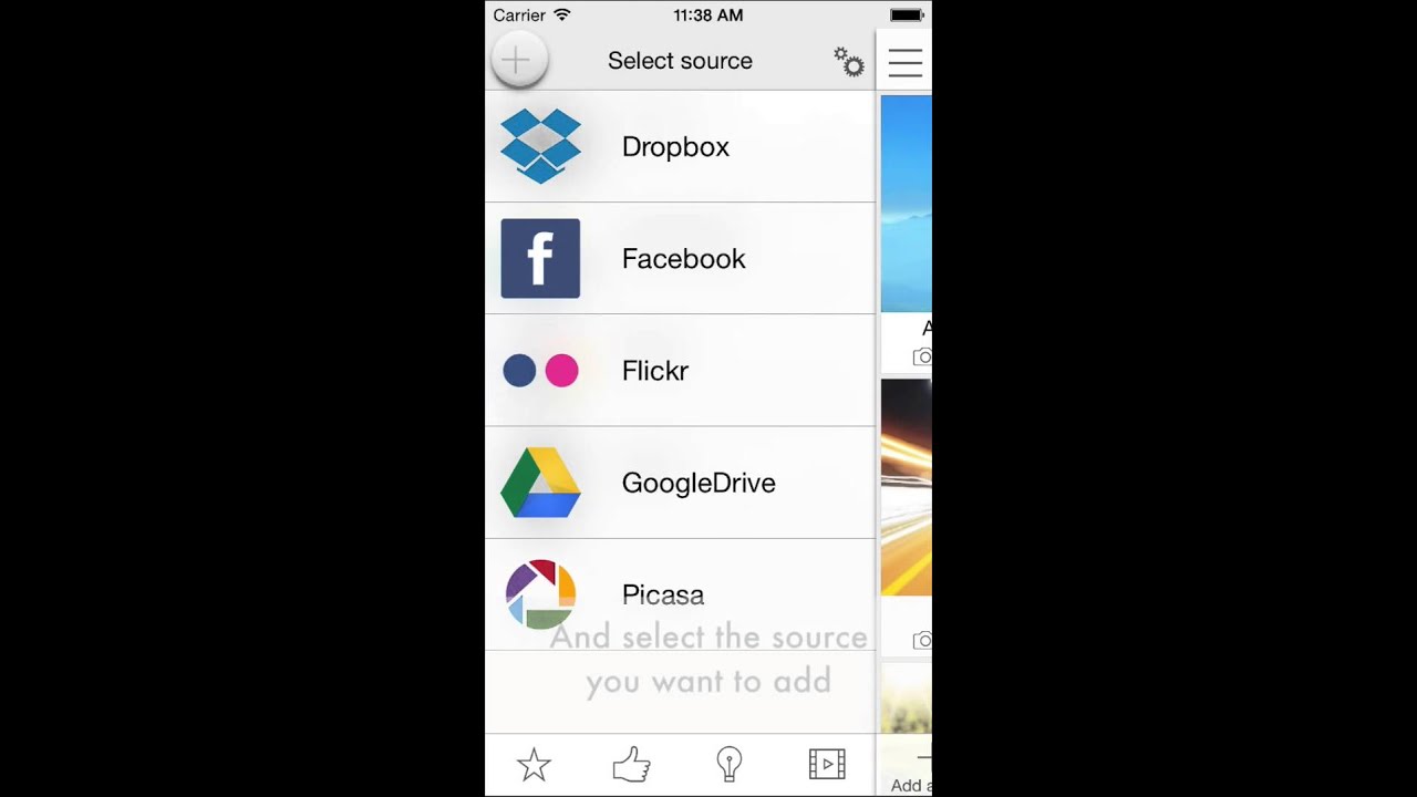 PixStream : Sources management
