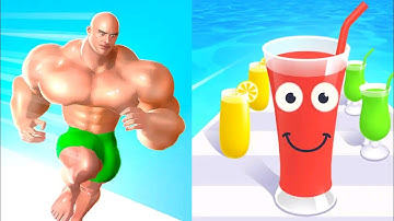 Muscle Rush | Juice Run - All Level gameplay Android & iOS - New update