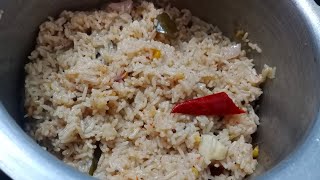 குக்கர்ல புளியோதரை | Puliyodharai Recipe in Cooker Tamil | Tamarind Rice Easy Lunch Box Recipe Tamil