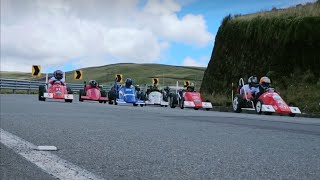 🥇Carrera de coches de madera, categoria llanta inflada, Pujili 2024