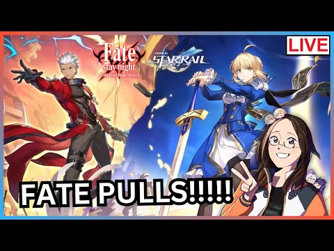 🔴 Fate Collab! Crazy Viewer Pulls!!! Saber Archer!! | V3.4 Summons (honkai: Star Rail)