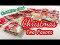 Christmas Tea Favors 🎄✨❤️ Craft Fair Idea 2021