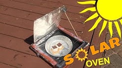 Solar Oven Pizza box Experiment - Solar oven project/Solar Cooker