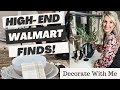 Walmart high end finds  decorate with me  shop with me  decorating ideas